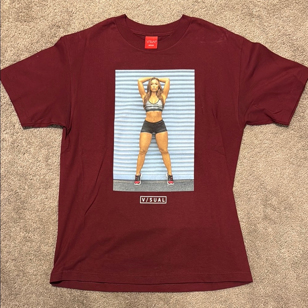 Maroon Graphic T-Shirt